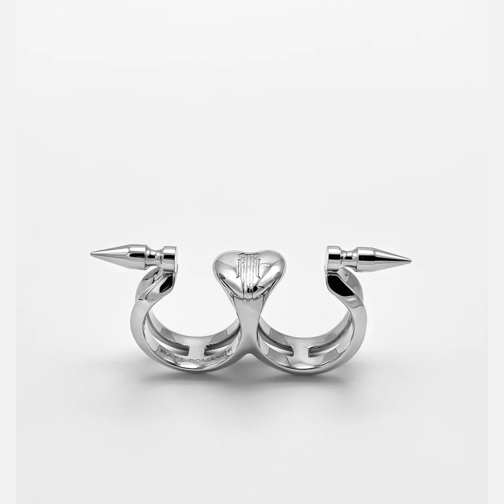 Silver Spike Ring - image 8